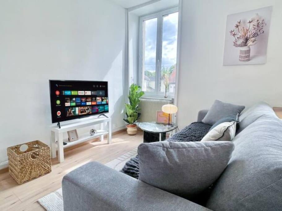 1 Appartement 3P Ideal Famille Travail Renove Lumineux Parking Gratuit Mulhouse Exterior photo