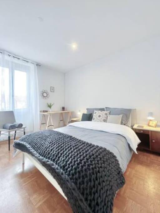 1 Appartement 3P Ideal Famille Travail Renove Lumineux Parking Gratuit Mulhouse Exterior photo